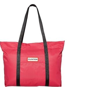 Hunter Original Nylon Tote Bright Pink